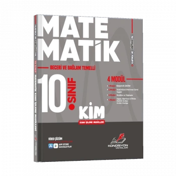 Kondisyon Yayınları 10. Sınıf Matematik Konu İşleme Modül Seti