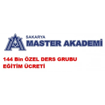 MASTER AKADEMİ 144 BİN ÖZEL DERS GRUBU EĞİTİM ÜCRETİ