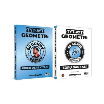 Mert Hoca 60 GÜNDE TYT AYT GEOMETRİ VİDEO DERS KİTABI + SORU BANKASI SET 2026