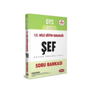 Milli Eğitim Bakanlığı Şef GYS Soru Bankası