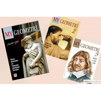 Mustafa Yağcı My Geometri 1 -2 - 3 cilt / My Geometri 3 lü Set