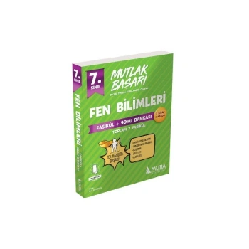 MUTLAK BAŞARI 7. Sınıf Fen Bilimleri Fasikül + Soru Bankası