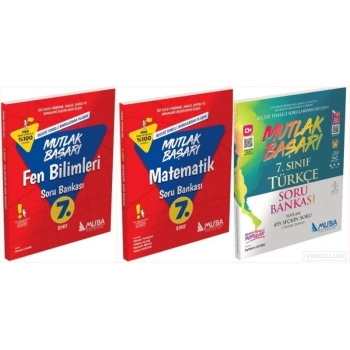 Mutlak Başarı 7. Sınıf Türkçe Matematik Fen Bilimleri Soru Bankası