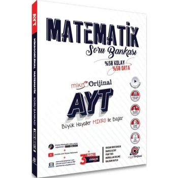 Orijinal Mikro AYT Matematik Soru Bankası 2026