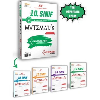 Rasyonel 10. Sınıf Matematik Kademeli İlerleme Fasikül Seti KİF