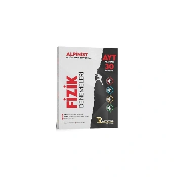 Rasyonel Yayınları AYT Fizik Alpinist Aşamalı 30 Deneme