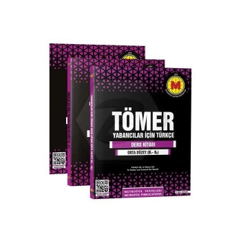 TÖMER Yabancılar İçin Türkçe Öğretim Seti (B1-B2)