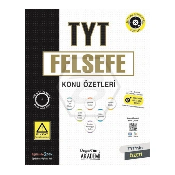 TYT FELSEFE - Konu Özetleri