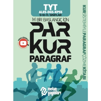 TYT Parkur Paragraf Kitabı Metin Yayınları