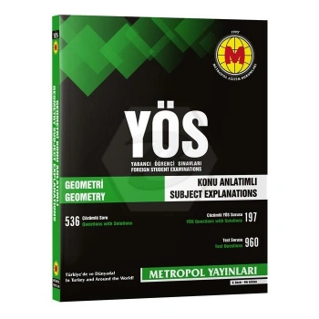 YÖS Geometri Örnek Çözümlü Konu Anlatımlı
