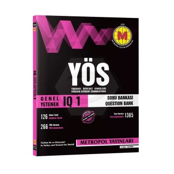 YÖS IQ Genel Yetenek Soru Bankası -1
