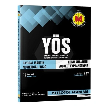 YÖS Sayısal Mantık Örnek Çözümlü Konu Anlatımlı