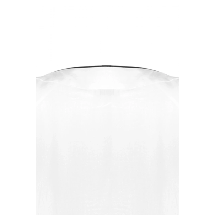 BEYAZ YAZLIK RAHAT ELBİSE