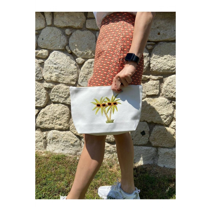 İtalyan İşi Clutch Çanta
