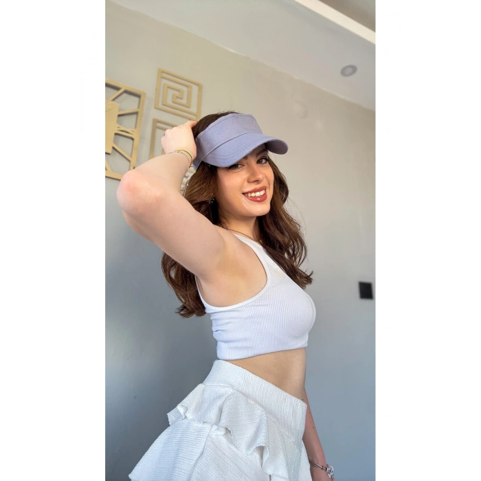 Uv Koruyuculu Unisex Siperlikli Tenisci Şapka