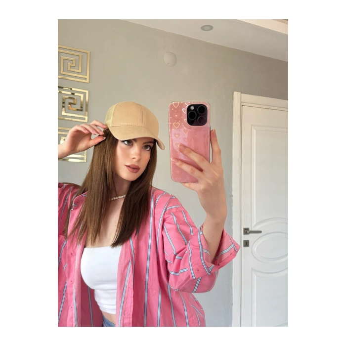 PAMUKLU ARKASI FİLELİ SPOR ŞAPKA