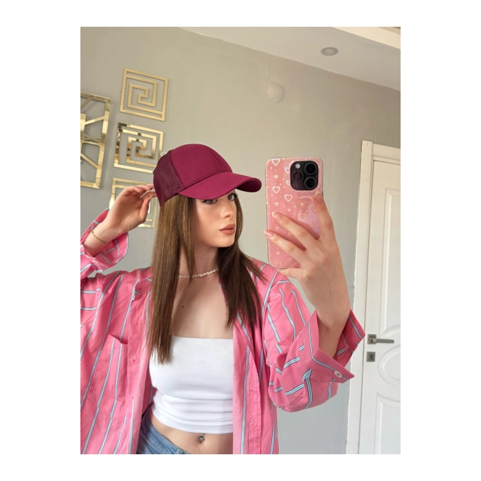 PAMUKLU ARKASI FİLELİ SPOR ŞAPKA