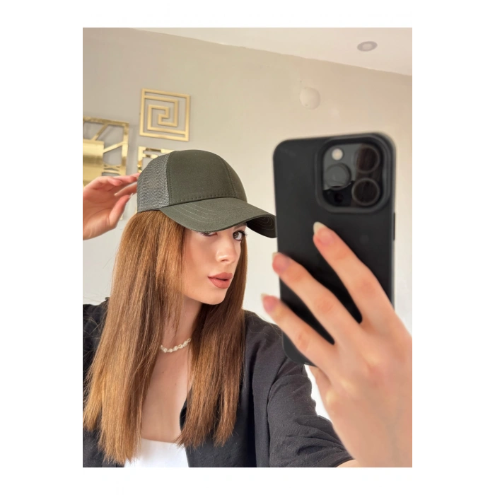 PAMUKLU ARKASI FİLELİ SPOR ŞAPKA