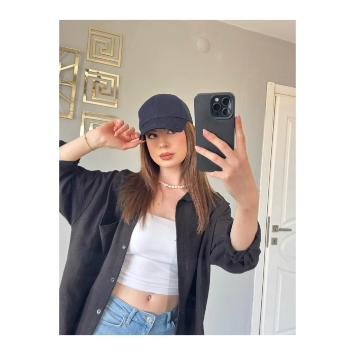 PAMUKLU ARKASI FİLELİ SPOR ŞAPKA