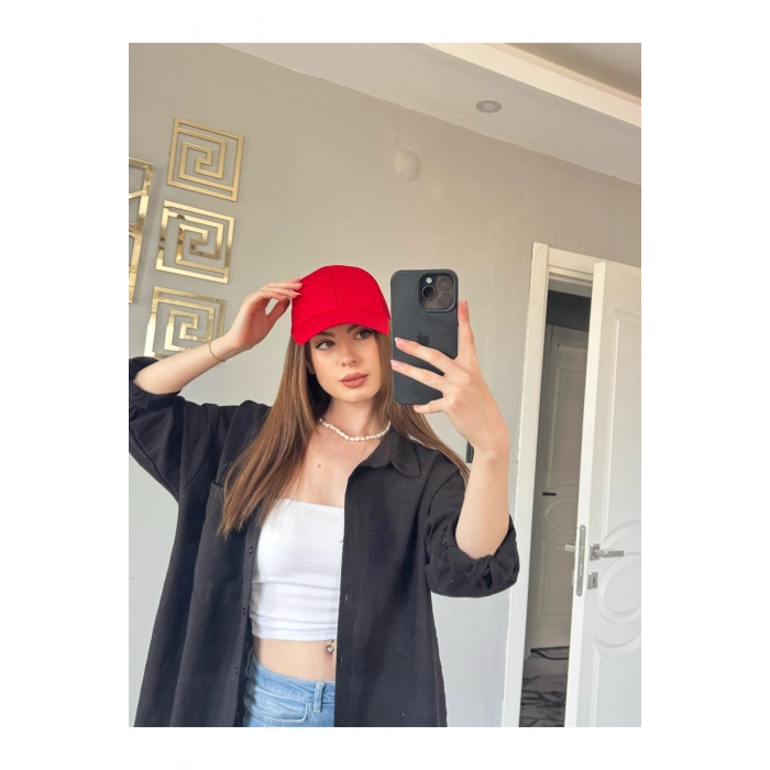 PAMUKLU ARKASI FİLELİ SPOR ŞAPKA