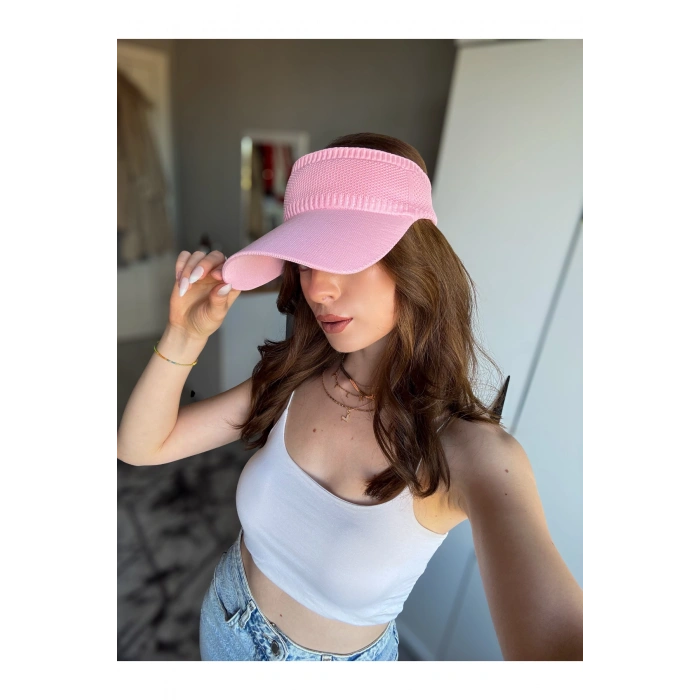 TRİKO Kadın / Erkek Vizör Uv Koruyucu Şapka