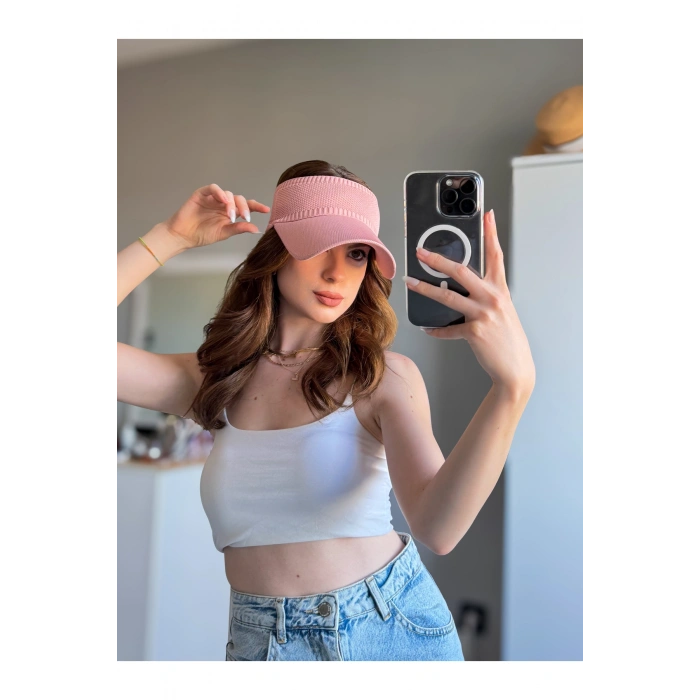 TRİKO Kadın / Erkek Vizör Uv Koruyucu Şapka