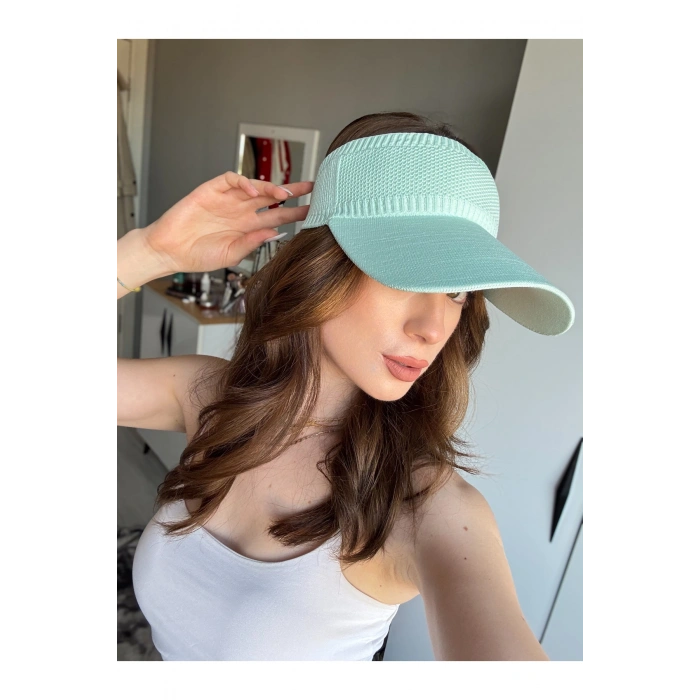 TRİKO Kadın / Erkek Vizör Uv Koruyucu Şapka