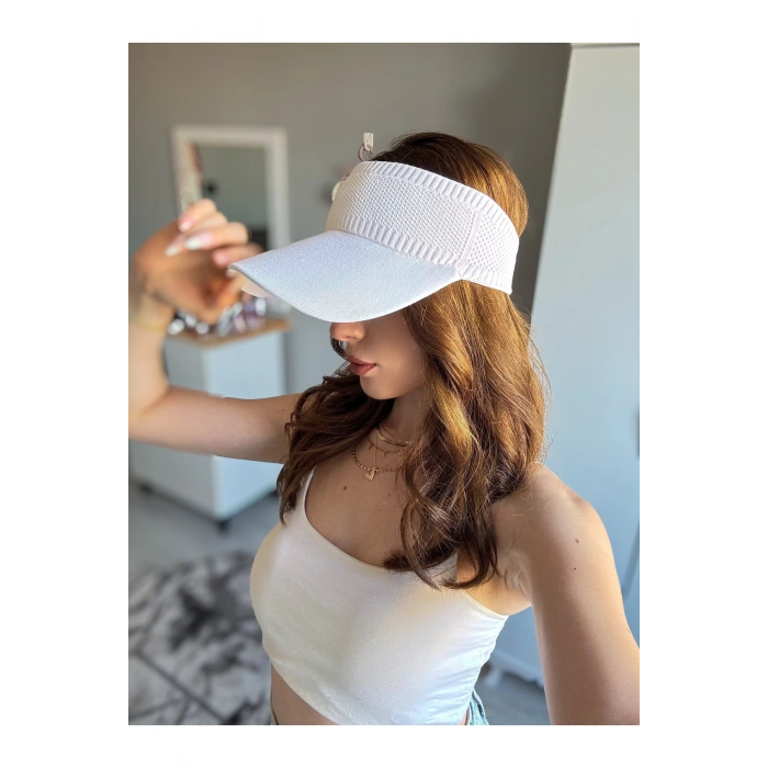 TRİKO Kadın / Erkek Vizör Uv Koruyucu Şapka