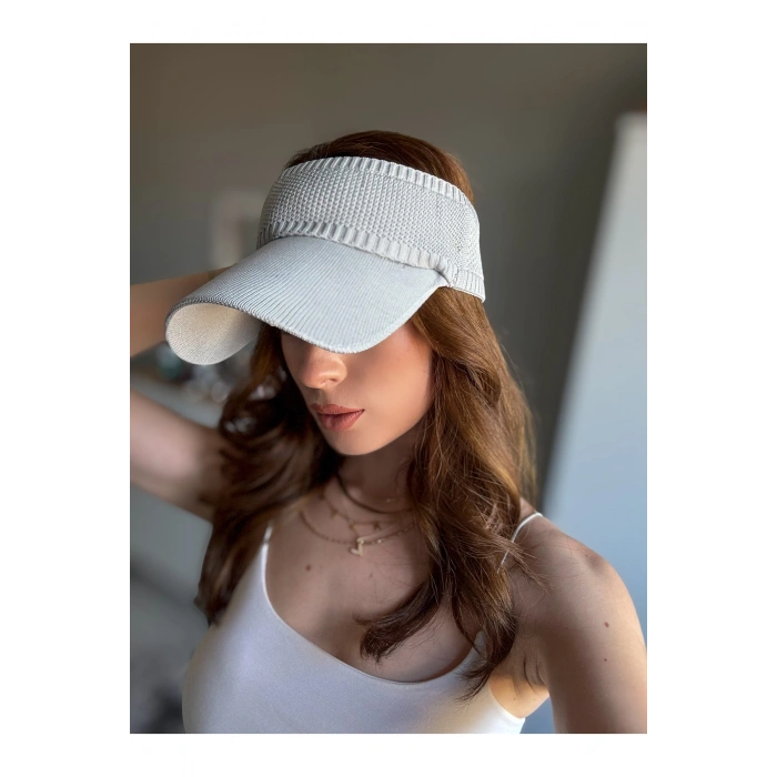 TRİKO Kadın / Erkek Vizör Uv Koruyucu Şapka