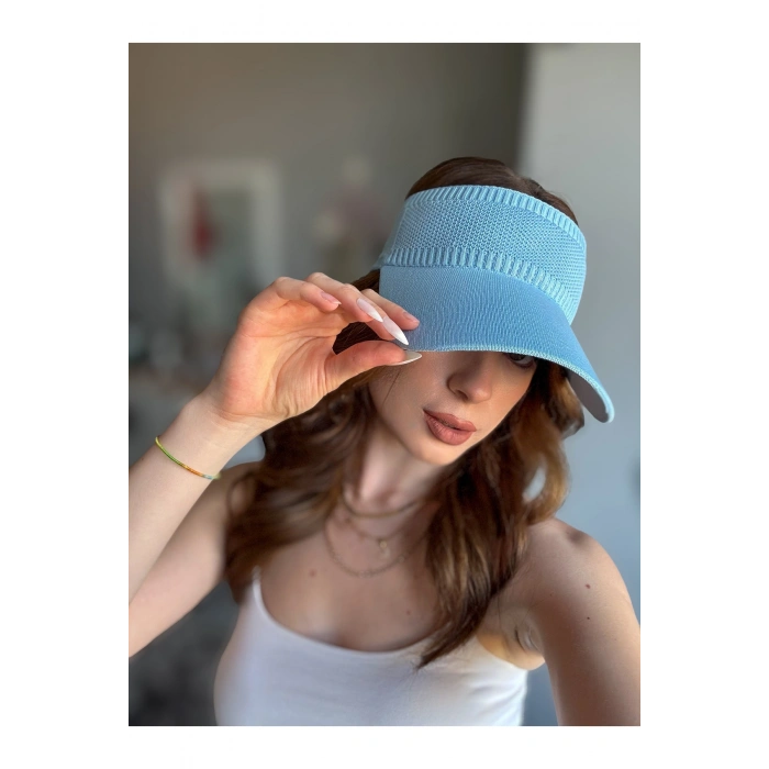 TRİKO Kadın / Erkek Vizör Uv Koruyucu Şapka