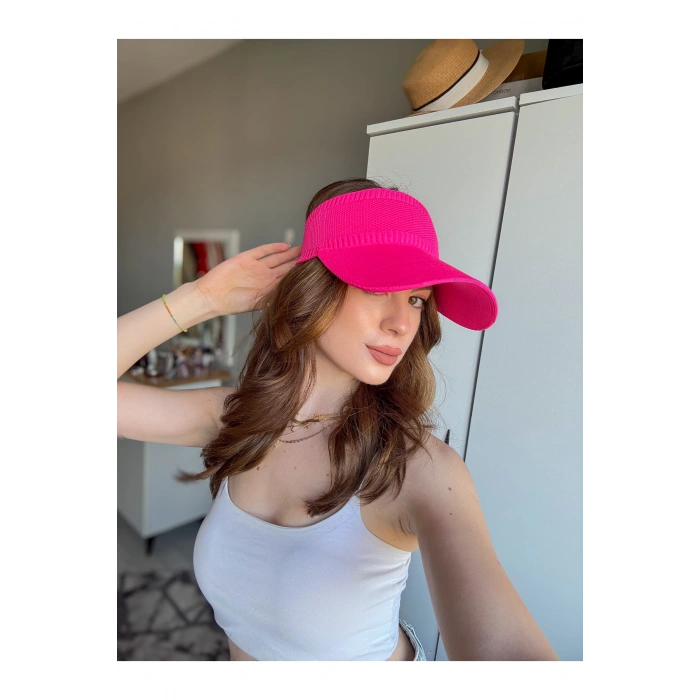 TRİKO Kadın / Erkek Vizör Uv Koruyucu Şapka