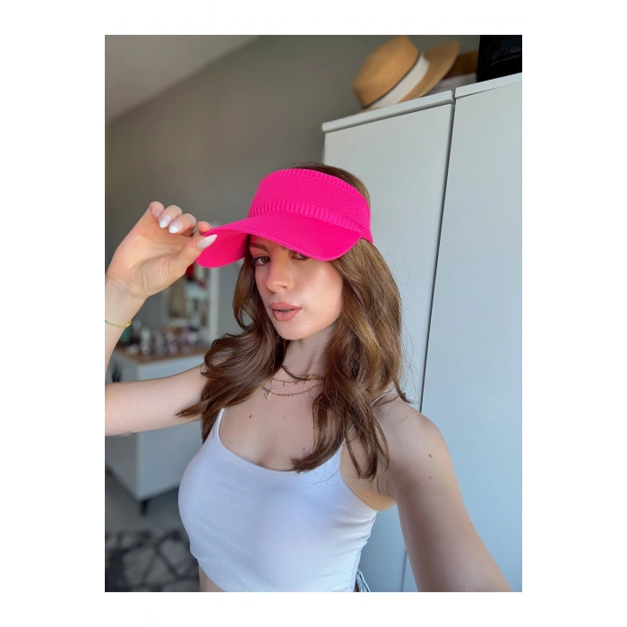 TRİKO Kadın / Erkek Vizör Uv Koruyucu Şapka