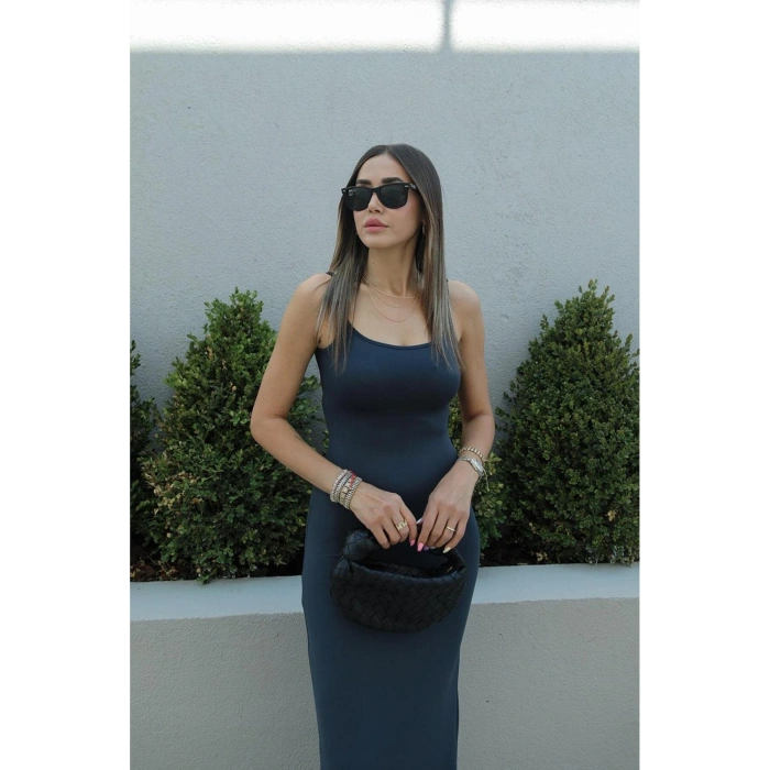 Kadın Uzun Askılı Elbise