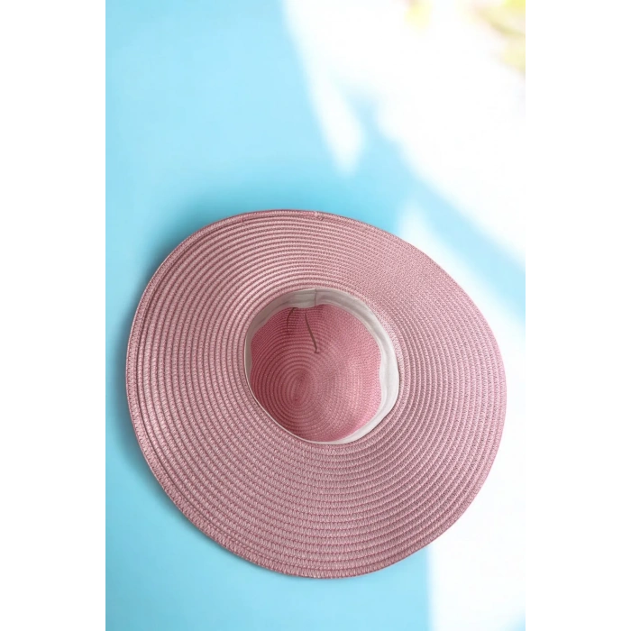 Sülemeli Bej Hasır Şapka