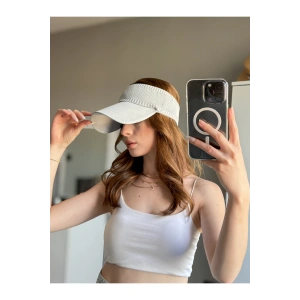 TRİKO Kadın / Erkek Vizör Uv Koruyucu Şapka