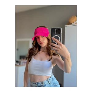 TRİKO Kadın / Erkek Vizör Uv Koruyucu Şapka