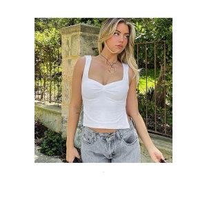 Sırt Dekolteli Büzgü Detaylı Bluz