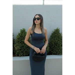 Kadın Uzun Askılı Elbise