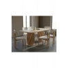 Nisrem 6 Kişilik Yemek Masası Takımı 6 Sandalye 1 Masa 170 x 90