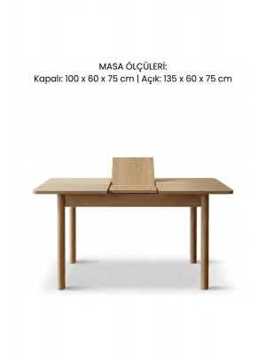 Nuu Minimal Açılır Mutfak Masası