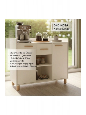 Lunea DNC-KD3A Kahve Dolabı