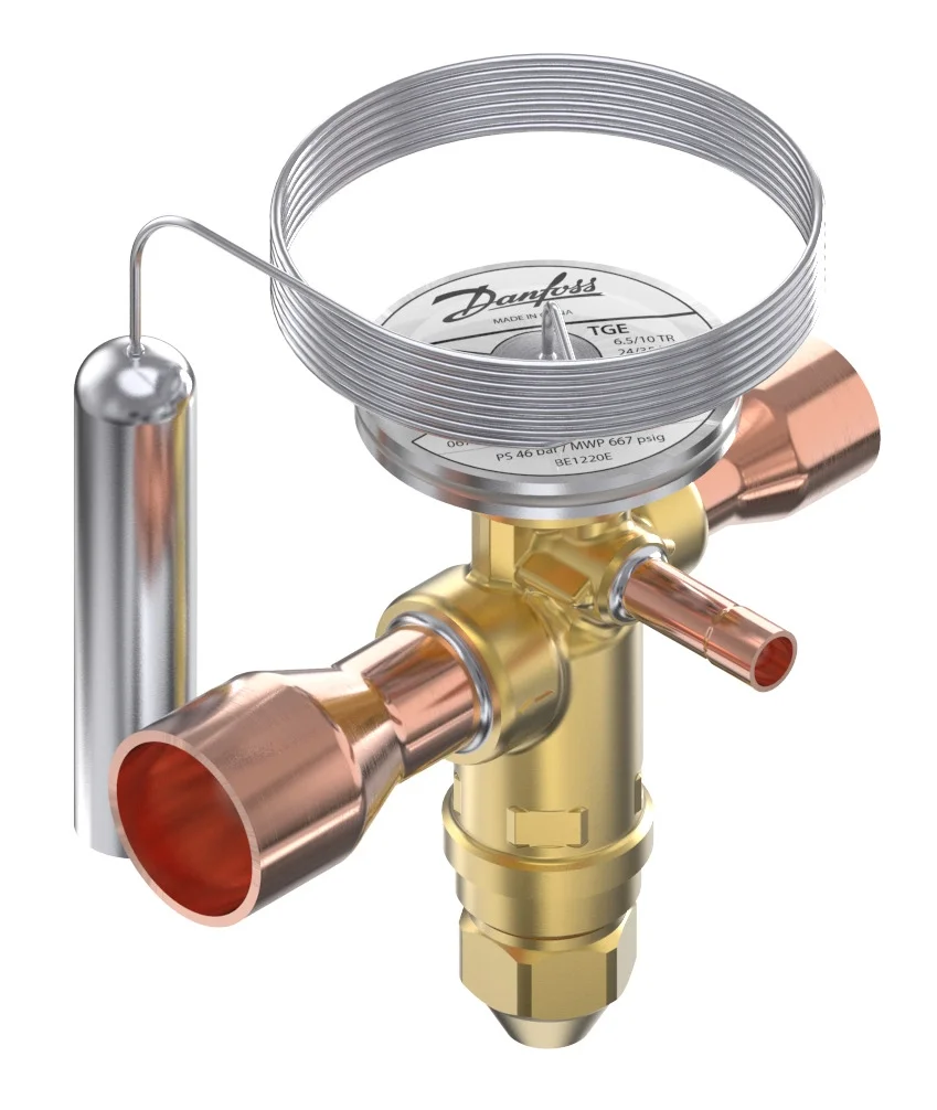 Danfoss 067N2156 TGEX 7.5 R-22 / R-407C Sabit Orifisli Expansion Valf (Isı Pompası)