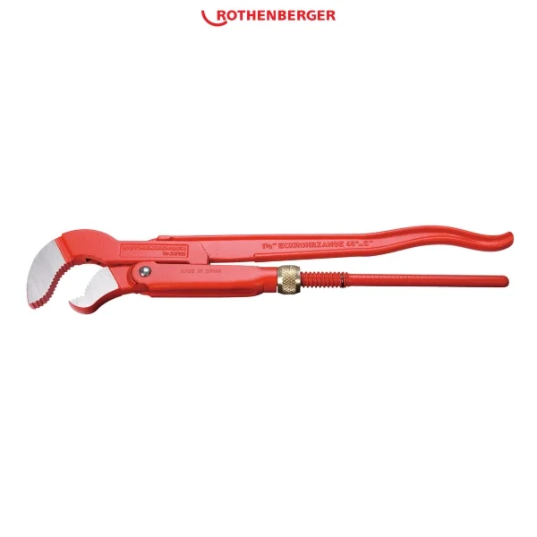 Rothenberger İngiliz Boru Anahtarı 45º Super S 1 1/2 Kod: 070123X