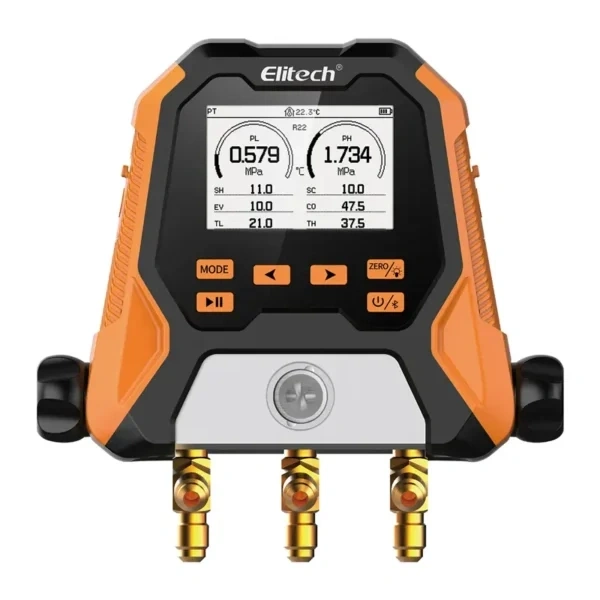 Elitech MS-810S Dijital Manifold ( Hortum Dahil  )