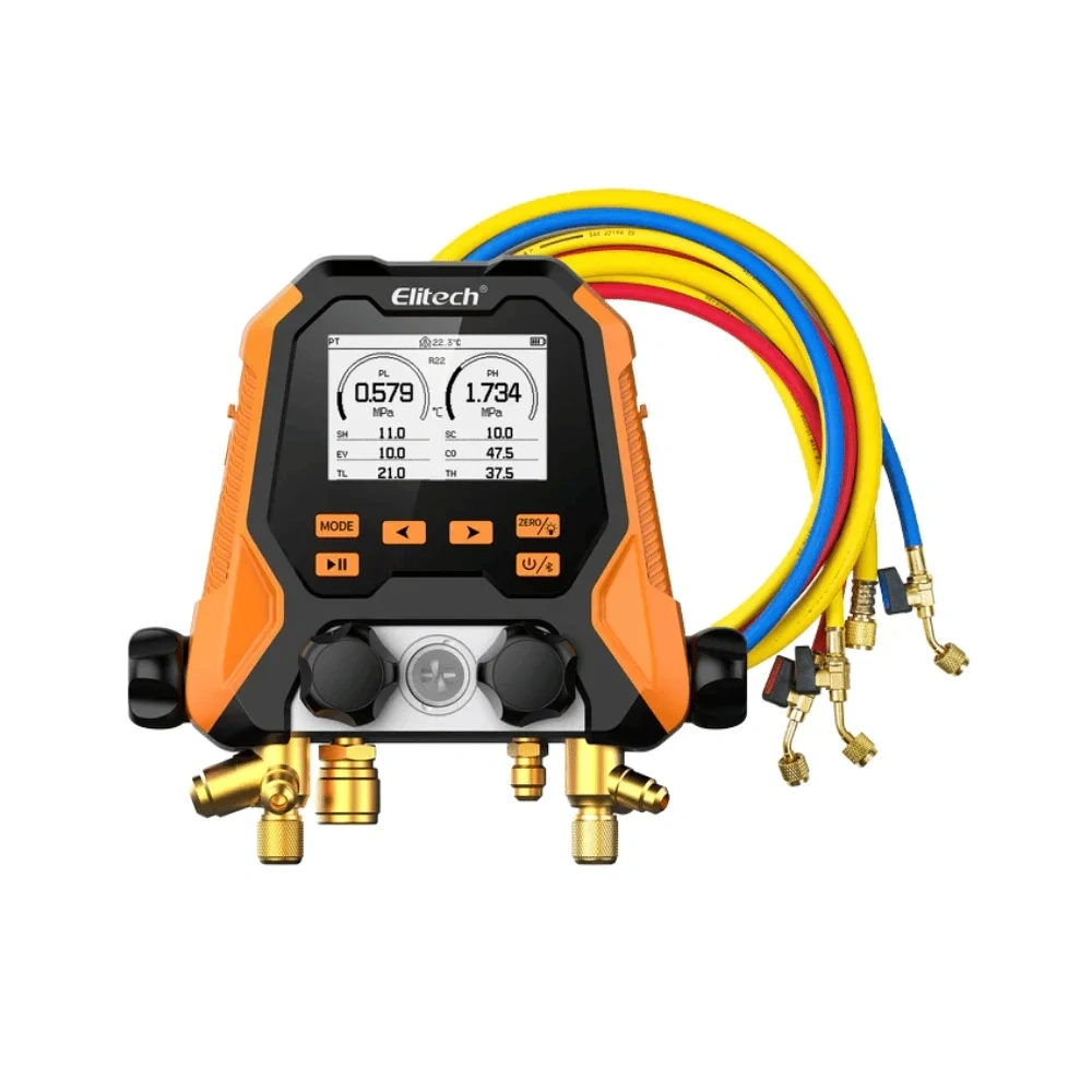 Elitech MS-870S Dijital Manifold ( Hortum Dahil  )