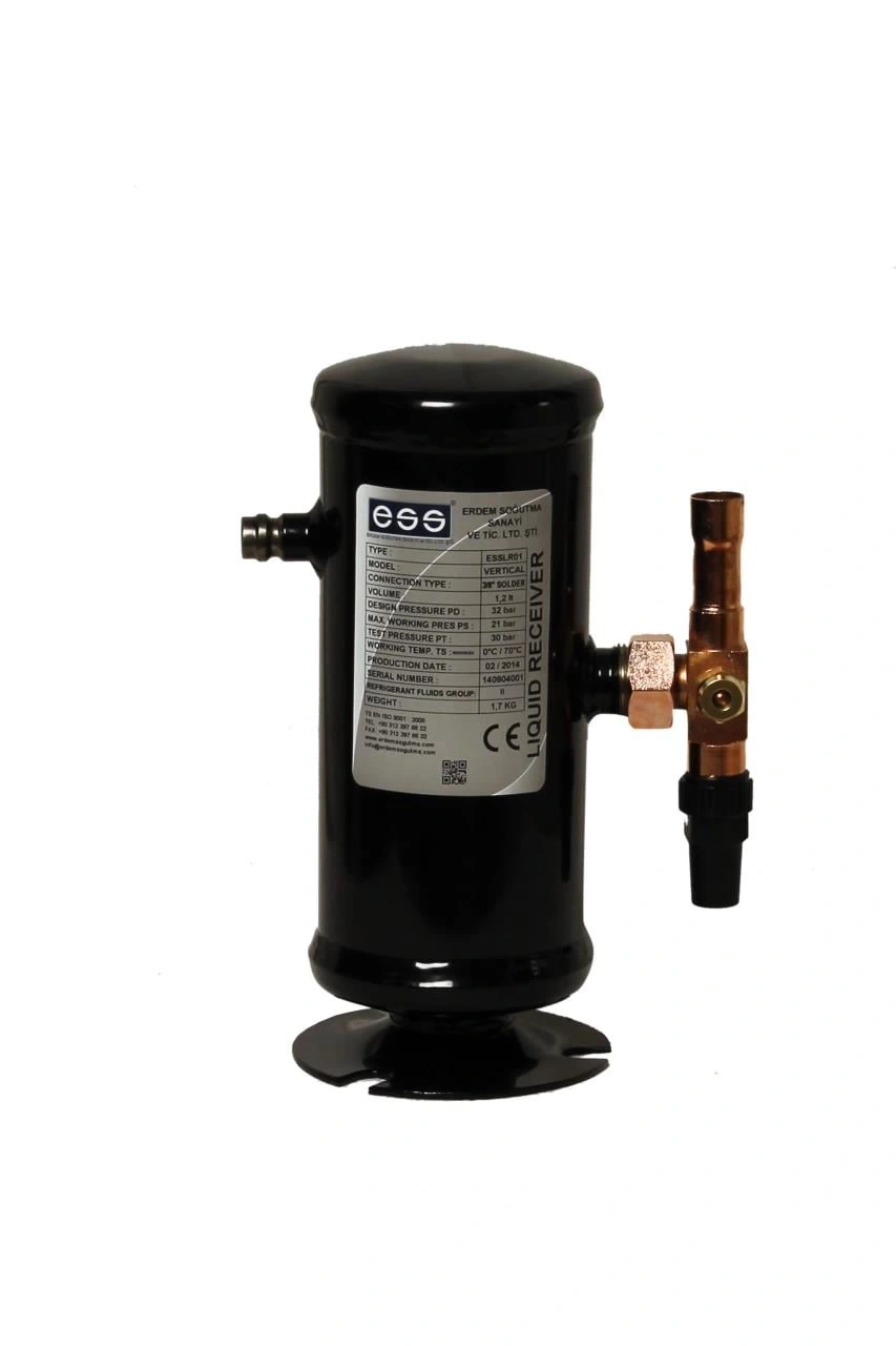 Esslrt 2S 2 LT 3/8 Kaynaklı Dikey Likit Depo