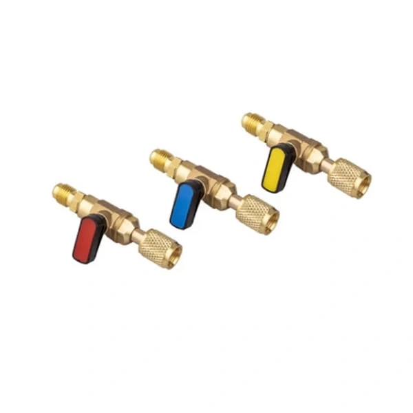 Refco CA-1/4SAE-B Mavi Küresel Servis Vanası No:4493525