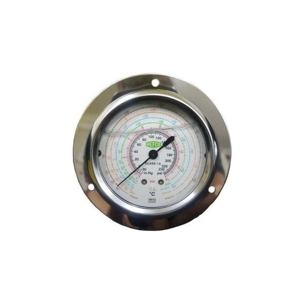 Refco MR-205-DS-MULTI 16 Bar Alçak Basınç Arkadan Bağlantılı Manometre No:7230587
