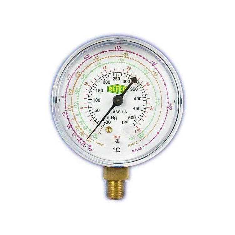 Refco MR-206-DS-MULTİ  Alçak Basınç Alttan Bağlantılı Manometre No:4664448