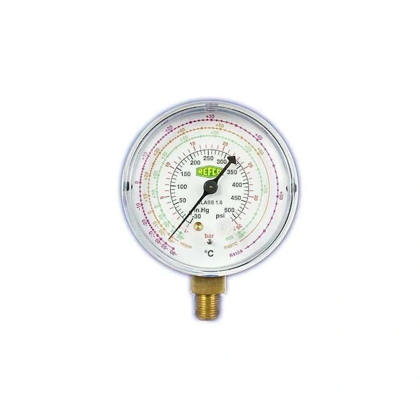 Refco MR-306-DS-MULTI Yüksek Basınç Alttan Bağlantılı Manometre No:4664456